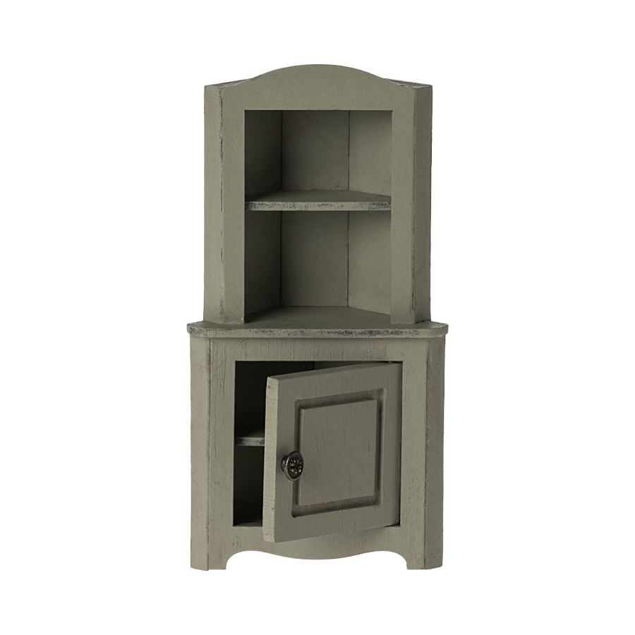 Mouse Corner Cabinet - Light green