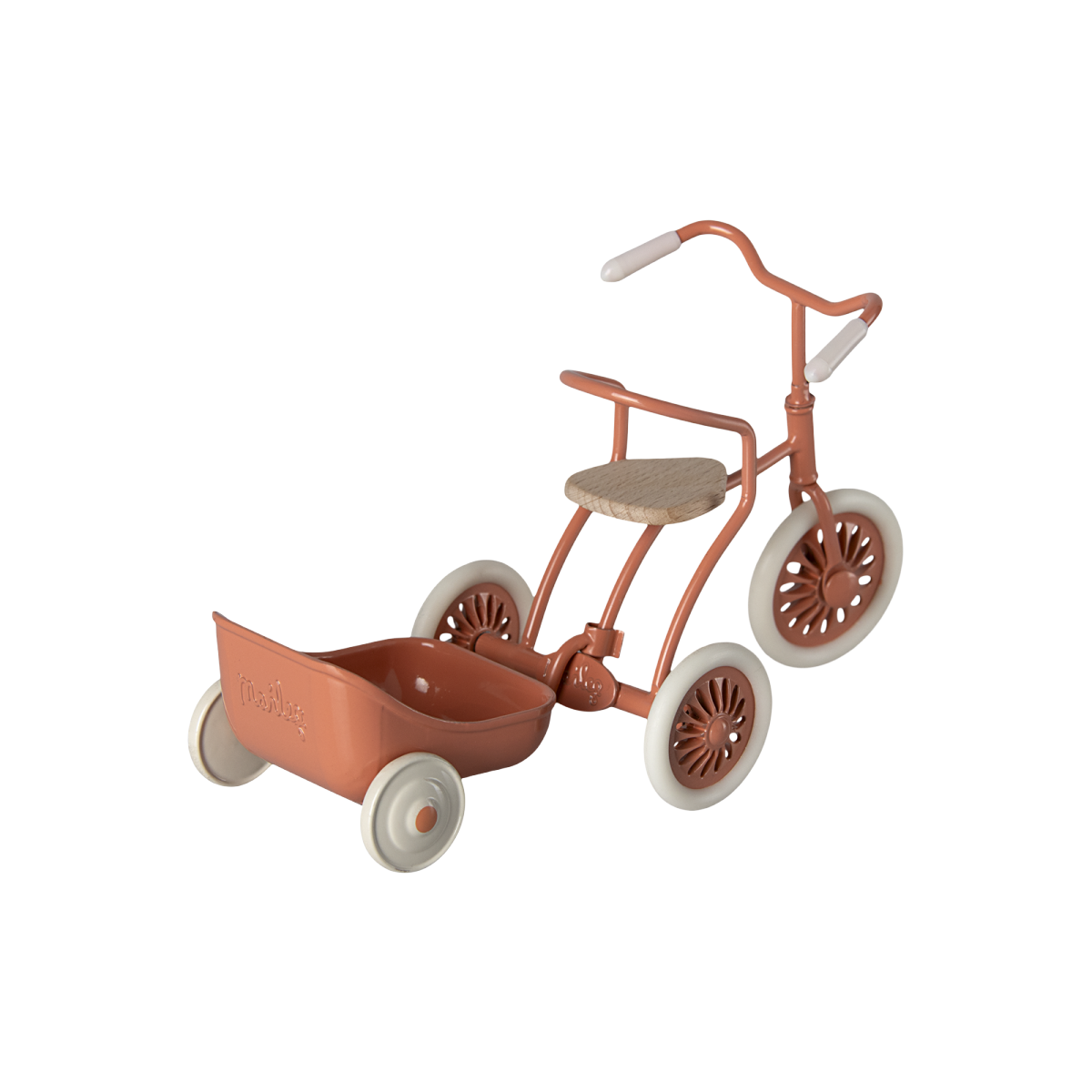 Mouse Tricycle Hanger - Coral