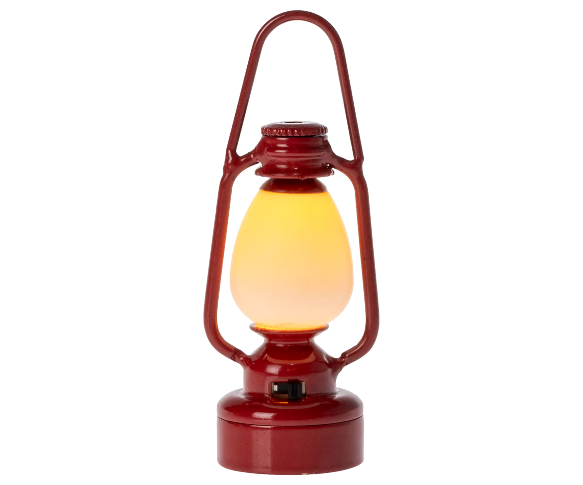 Miniature Vintage Lantern - Red