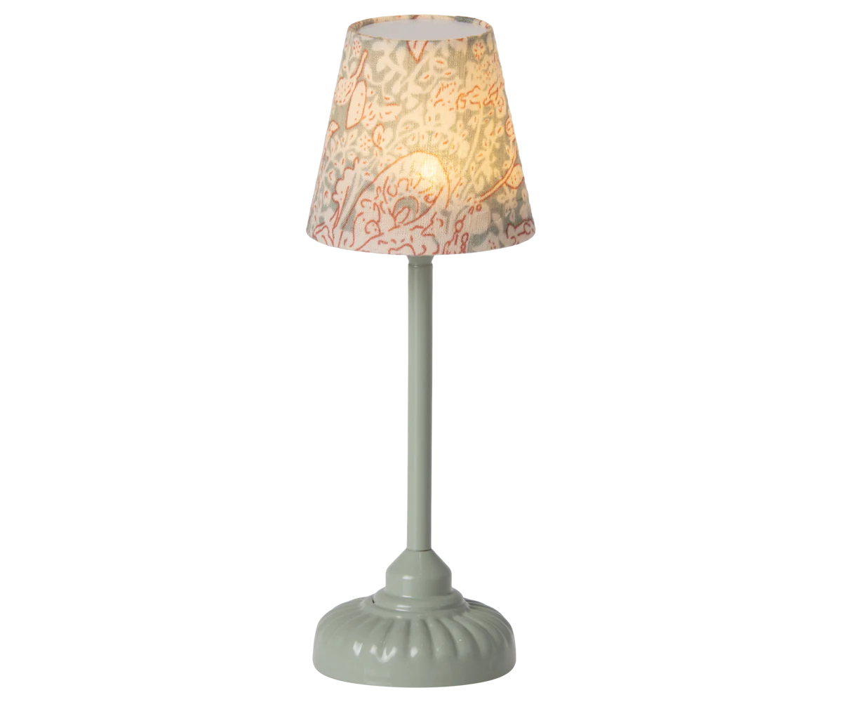 Small Vintage Floor Lamp - Mint