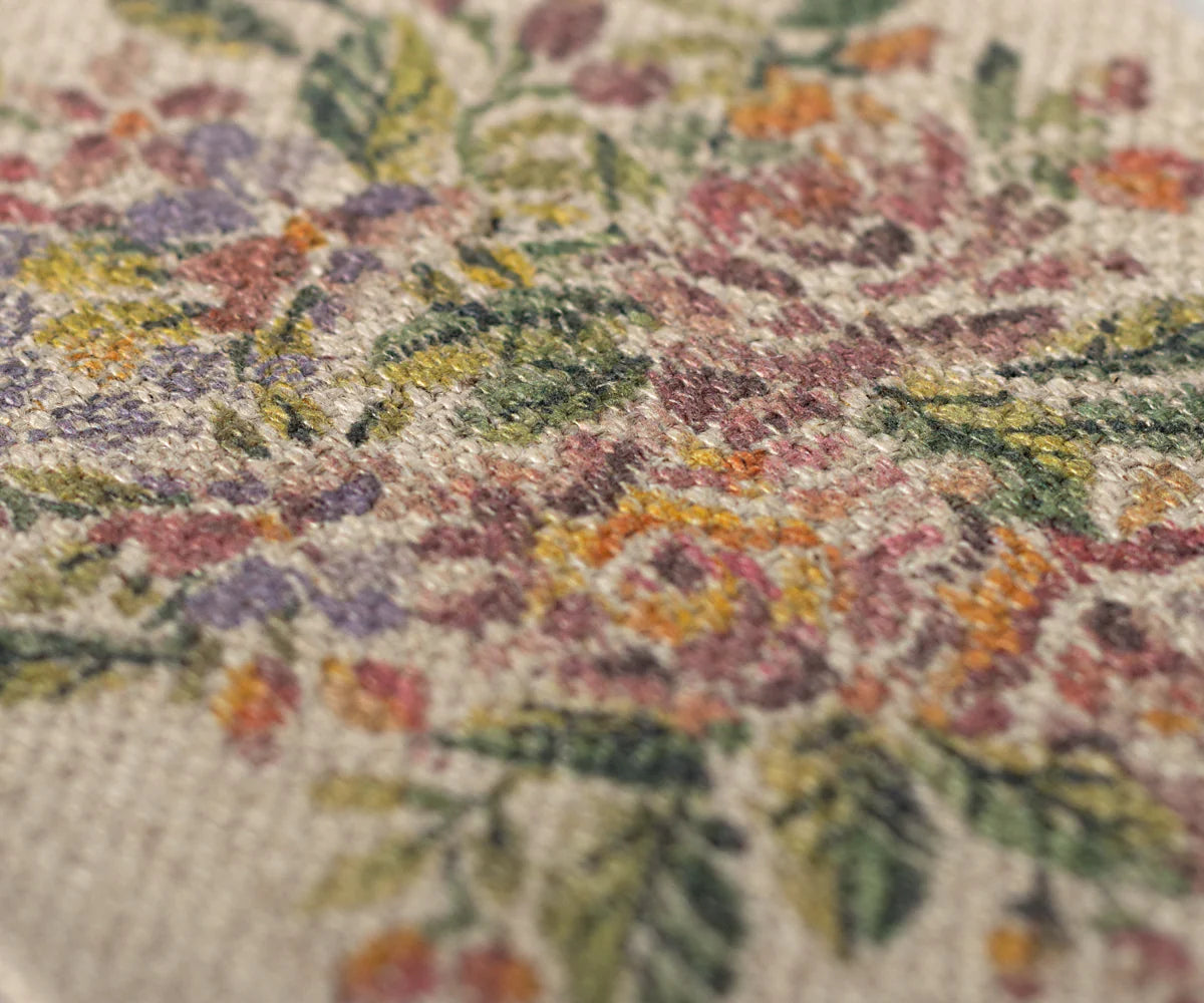 Medium Mouse Rug - Flowers