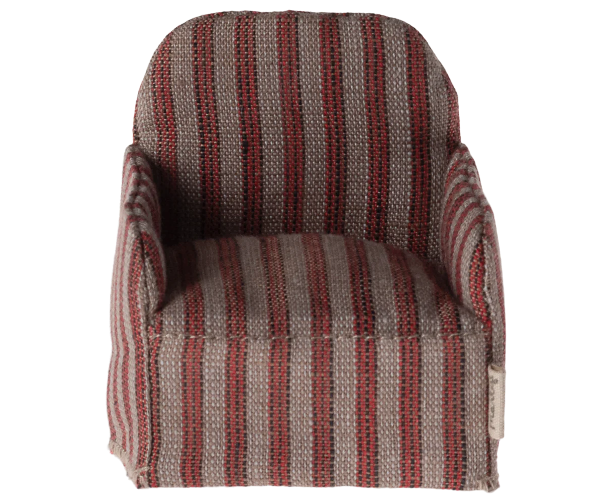 Mouse Chair - Red Stripe