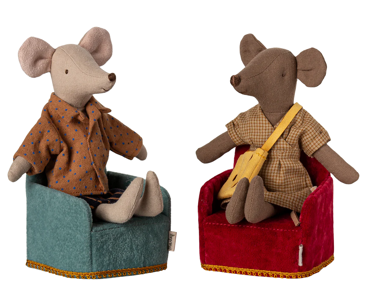 Mouse Folding Chair - Red