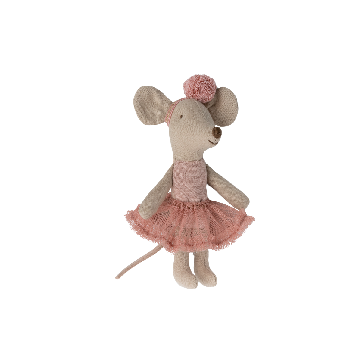 Little Sister Ballerina Mouse - Rose