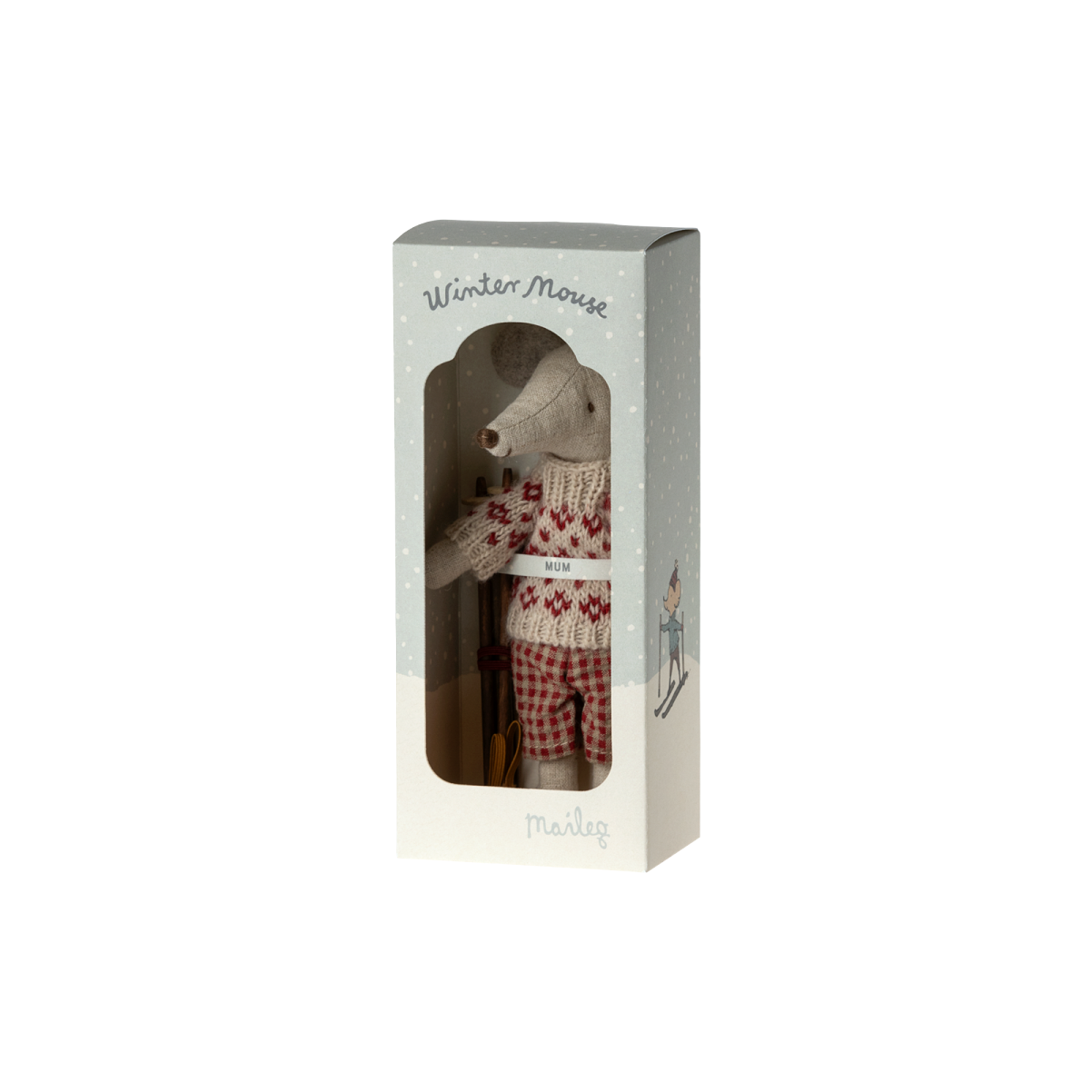 Mum Mouse Winter Ski Set