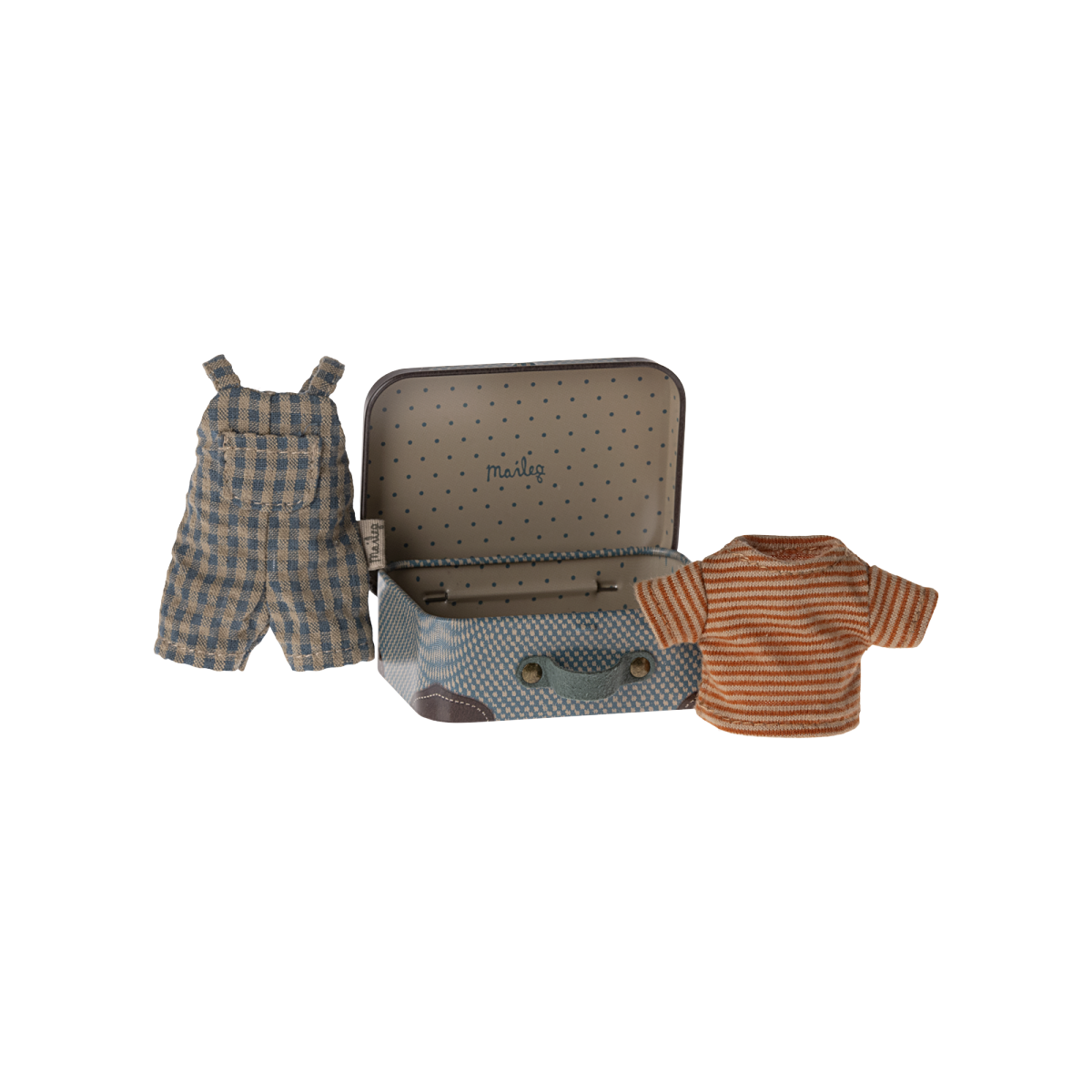 Overalls and Shirt in Suitcase - Big Brother Mouse