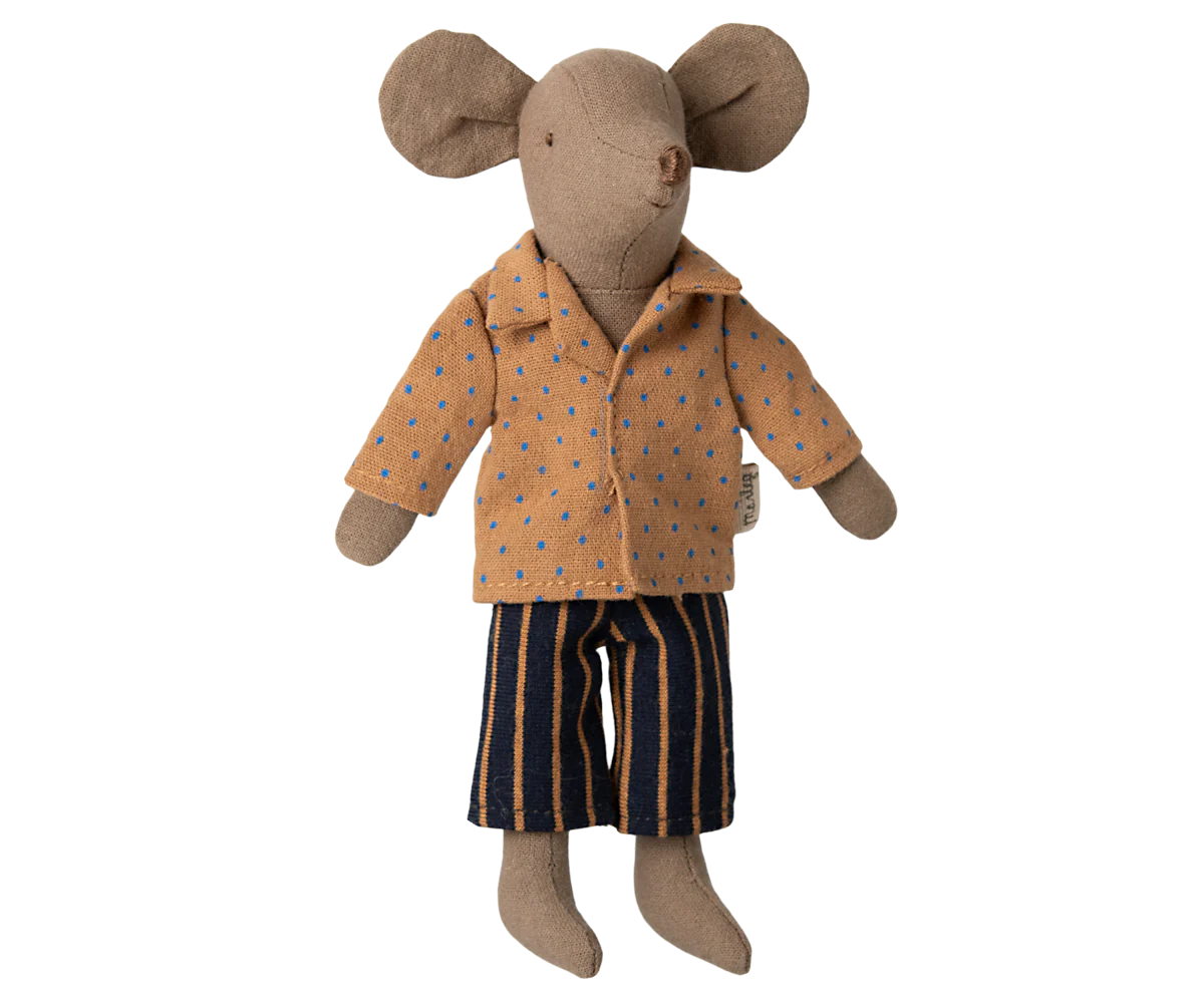 Shirt and Striped Pants Outfit - Dad Mouse