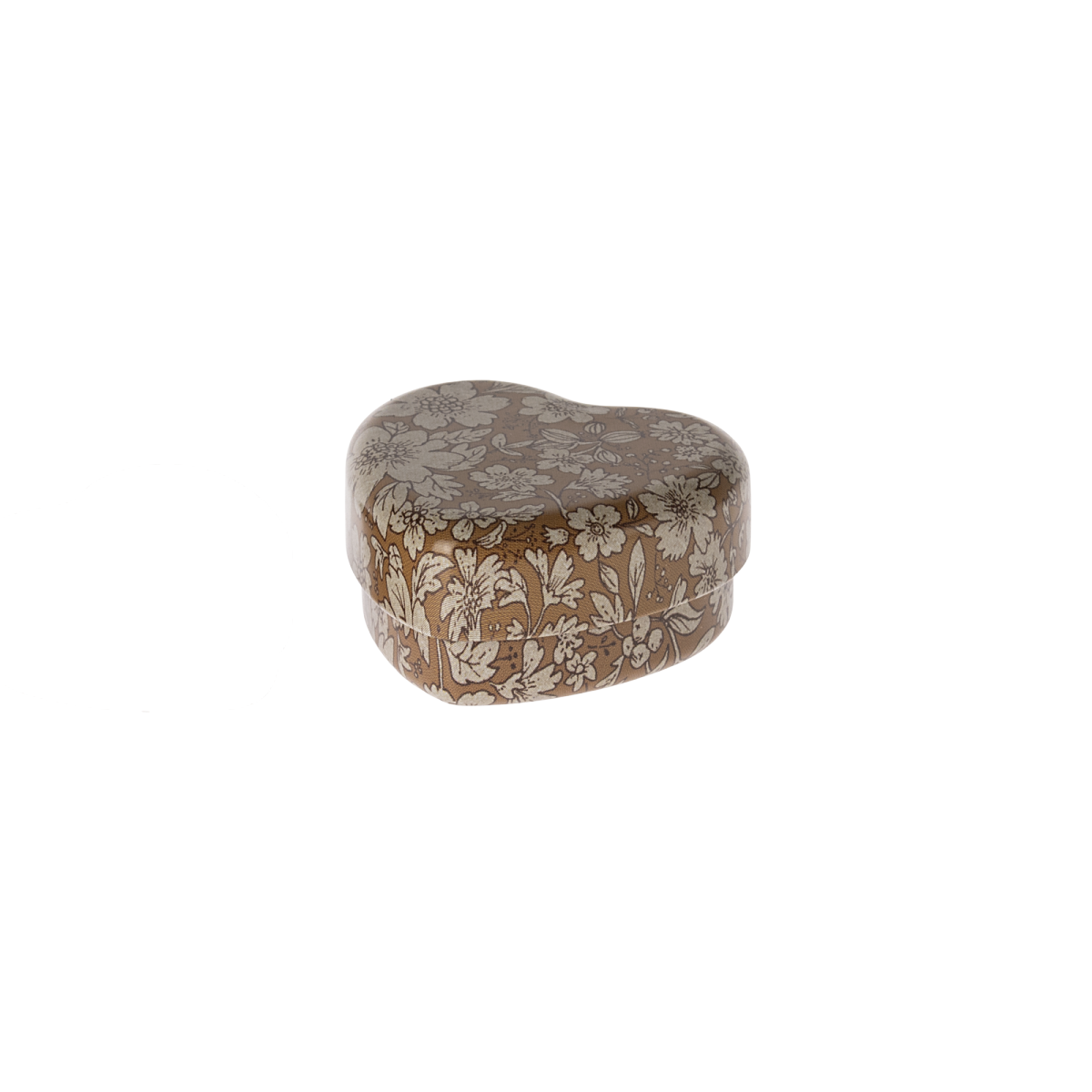 Large Heart Box - Ochre Blossom