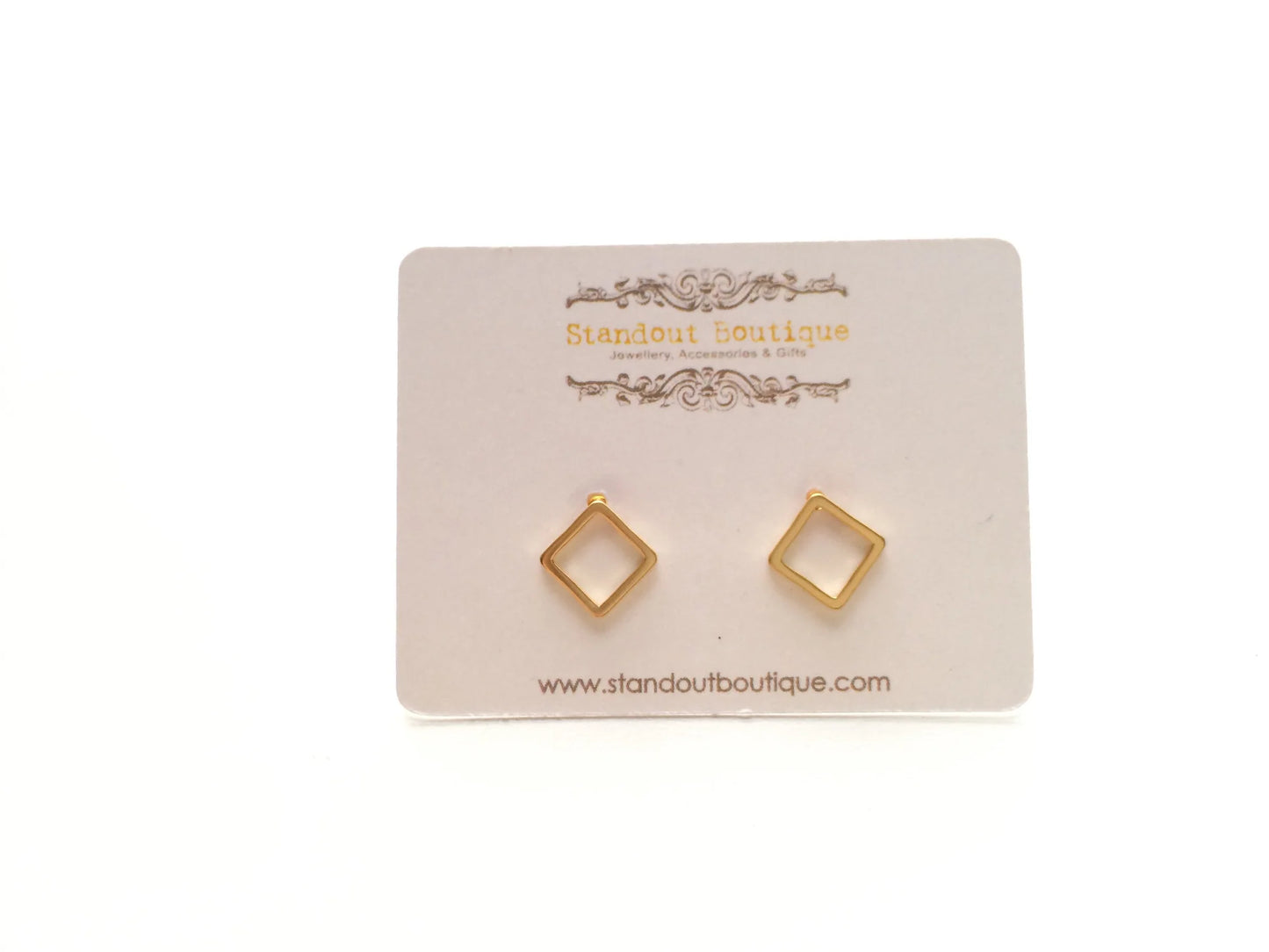 Lily Studs - Gold