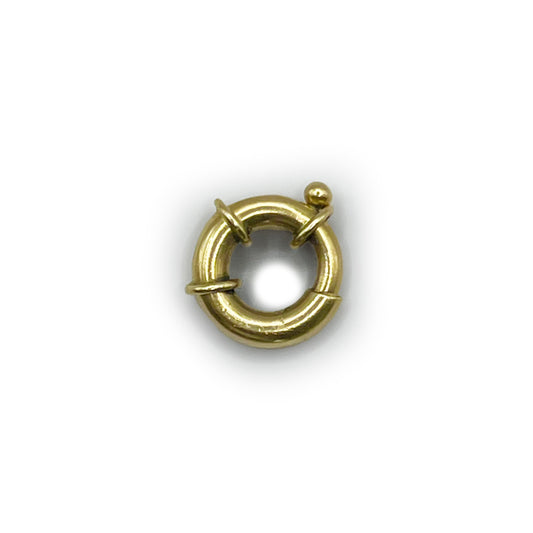 Vintage Medium Spring Bolt Clasp - 14K Yellow Gold