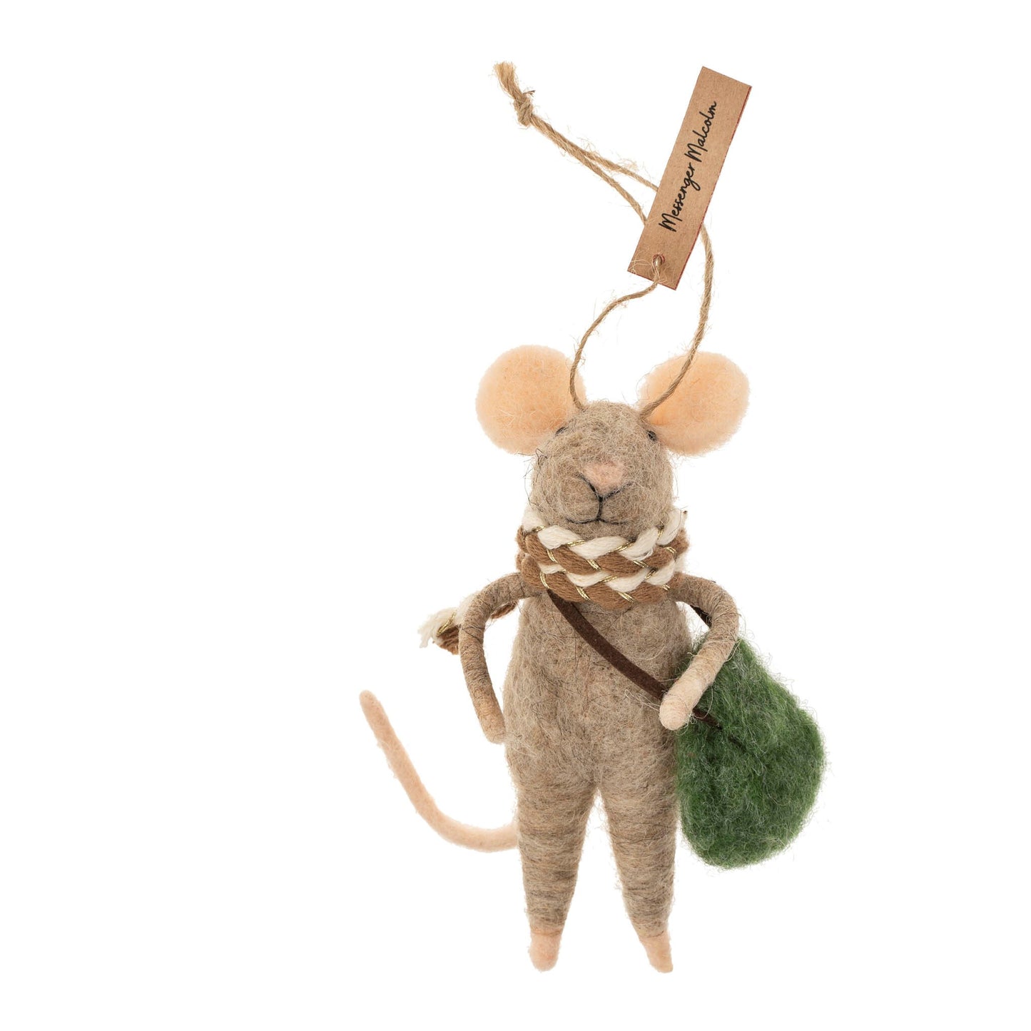 Messenger Malcolm Mouse Ornament