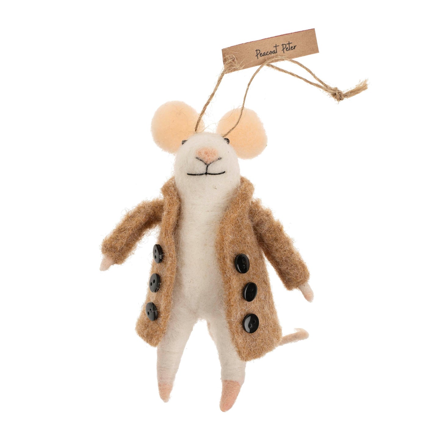 Peacoat Peter Mouse Ornament