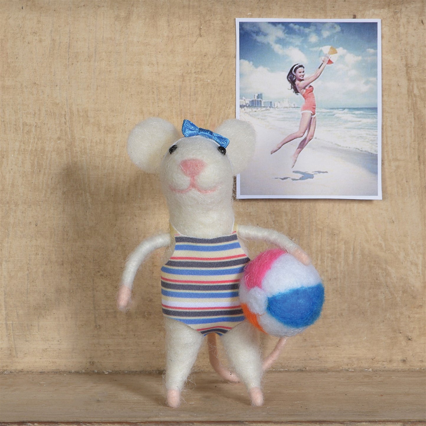 Swimmer Gal Mouse Ornament