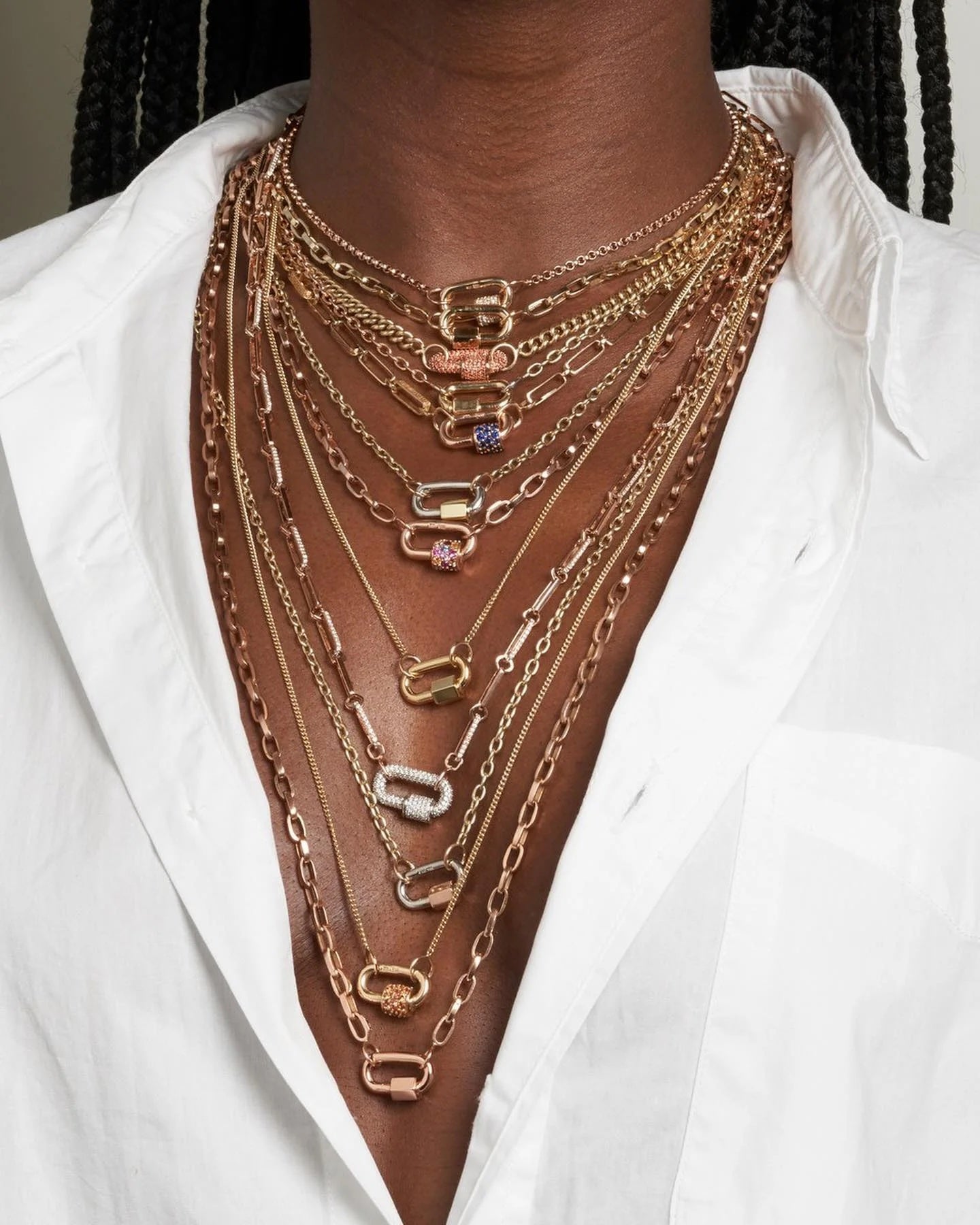 Yellow Gold Fine Curb Chain - 16''