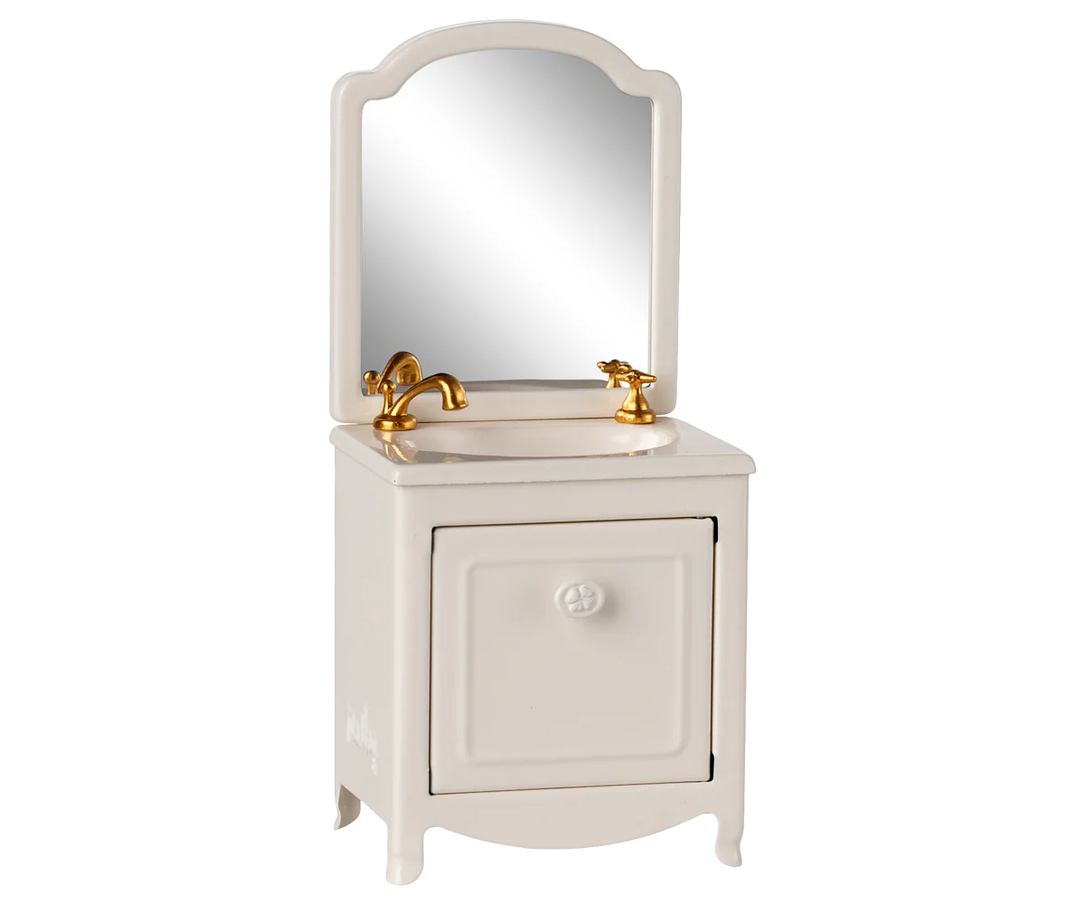 Mouse Sink Dresser - Off White