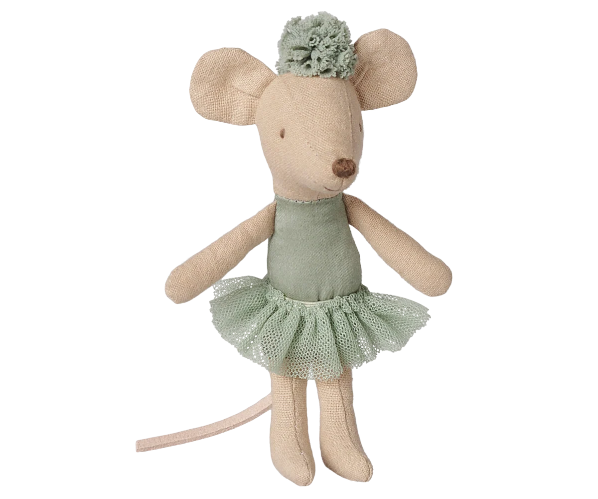 Little Sister Ballerina Mouse - Vintage Mint