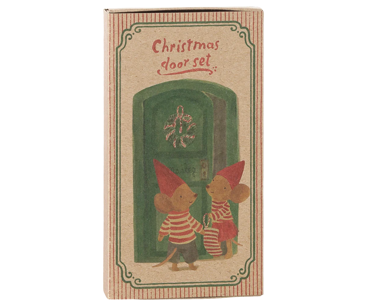 Mouse Christmas Door Set