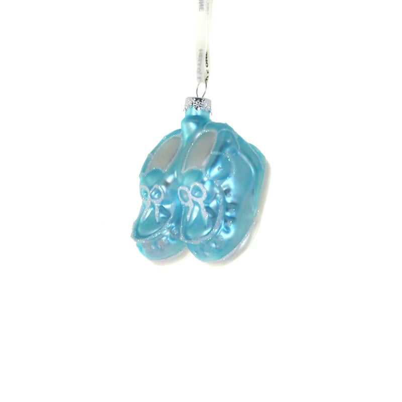 HELLO LITTLE ONE ORNAMENT - BLUE