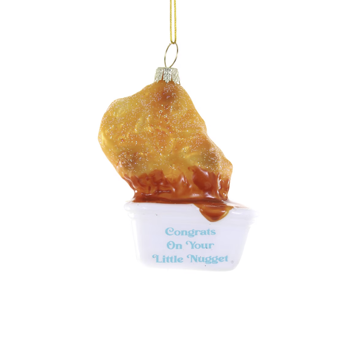 CONGRATS ON YOUR LITTLE NUGGET ORNAMENT