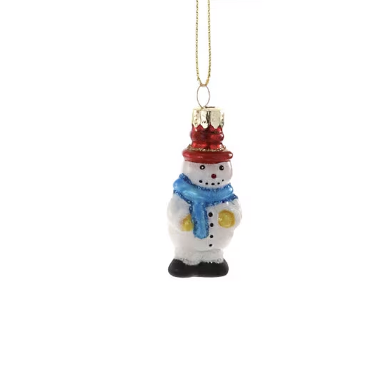 MERRY CHRISTMAS MINI ORNAMENT - SNOWMAN