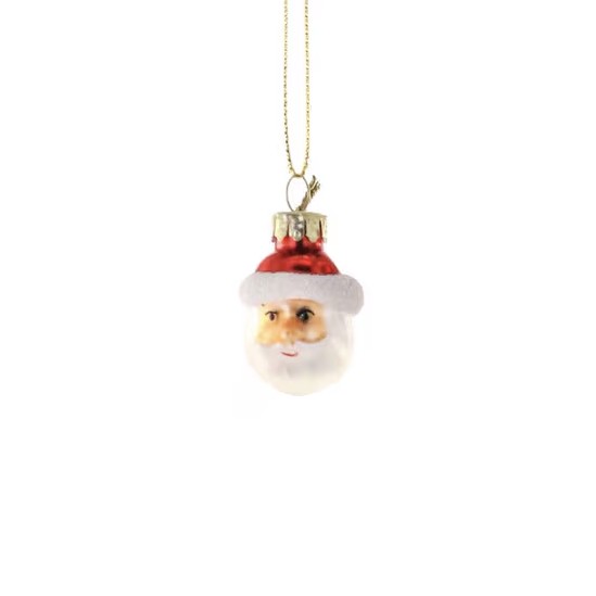 MERRY CHRISTMAS MINI ORNAMENT - SANTA