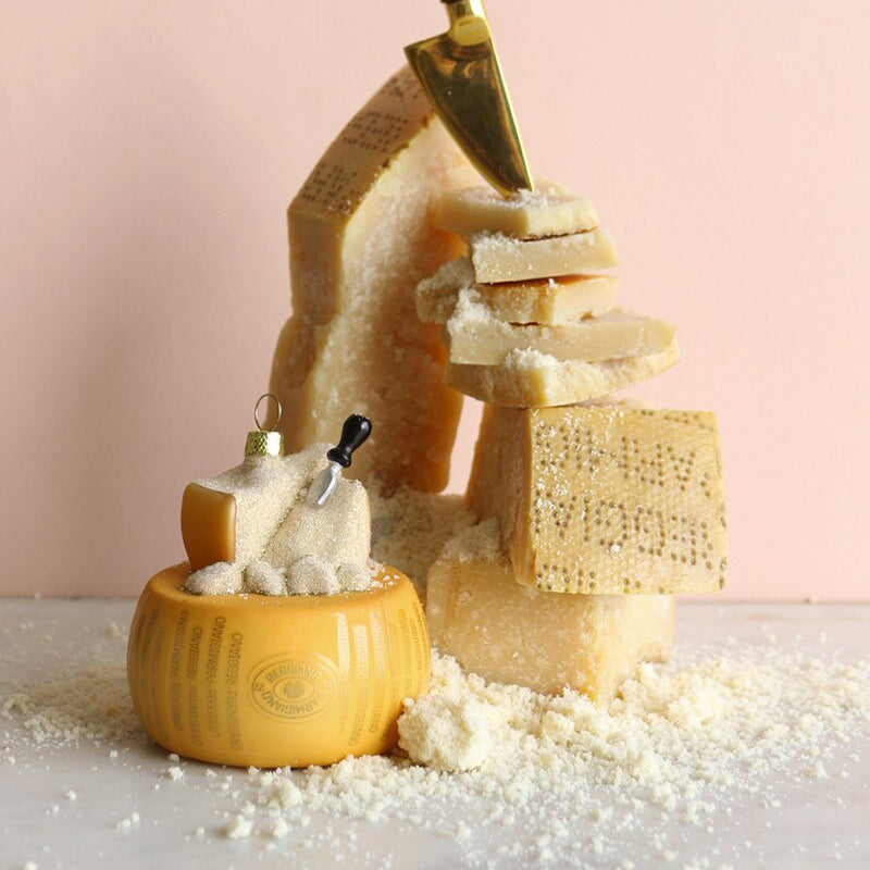 WHEEL OF PARMIGIANO REGGIANO ORNAMENT