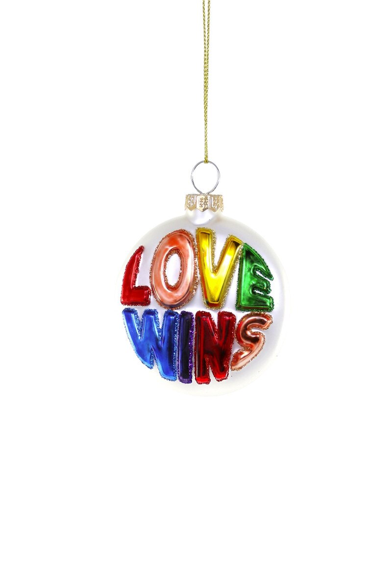 LOVE WINS ORNAMENT