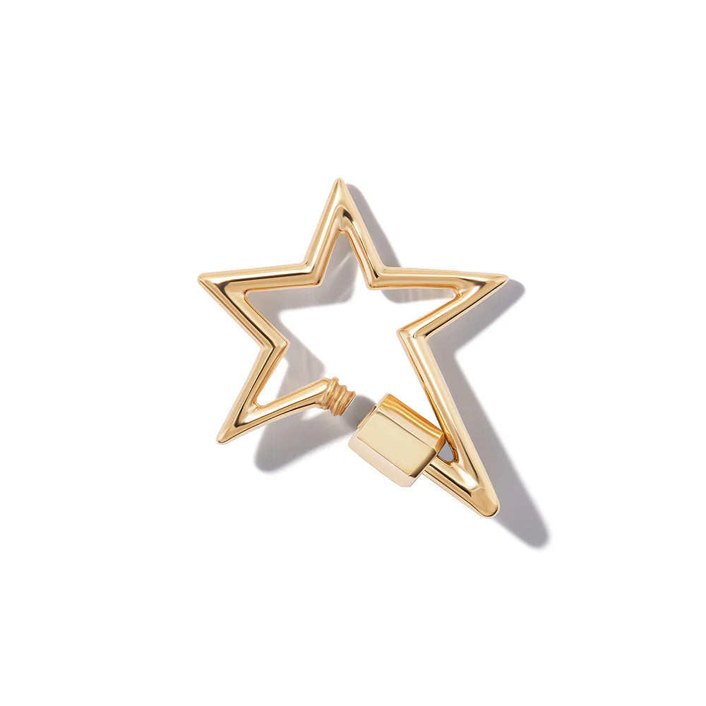 Star Lock - Yellow Gold