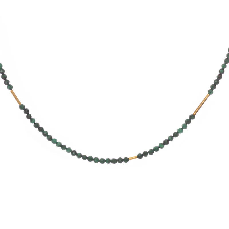 Oso Necklace - Malachite
