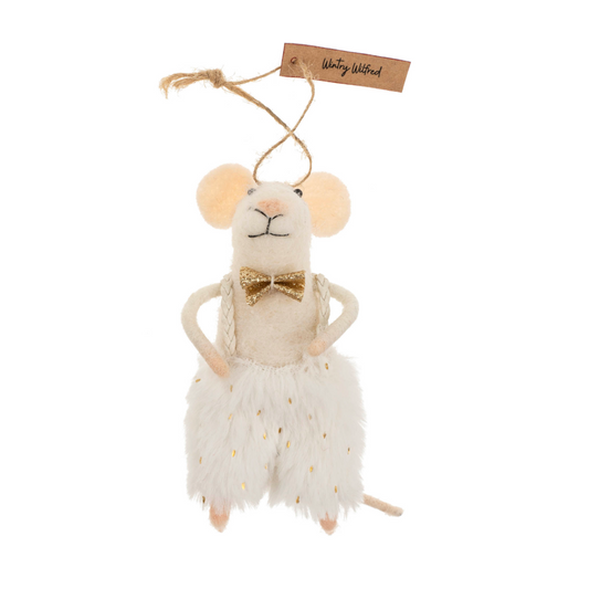 Wintry Wilfred Mouse Ornament