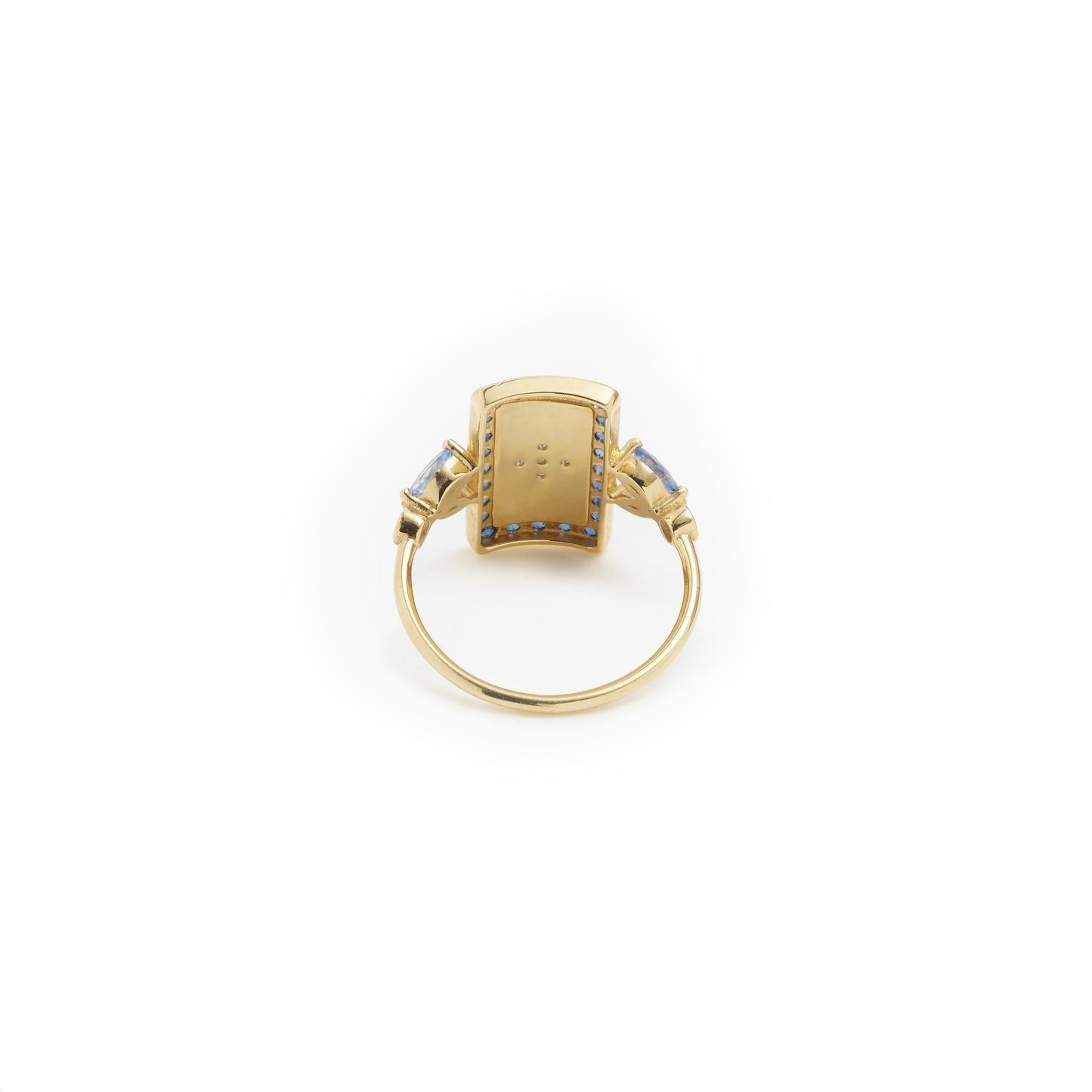 Ava Cigar Ring - Grey