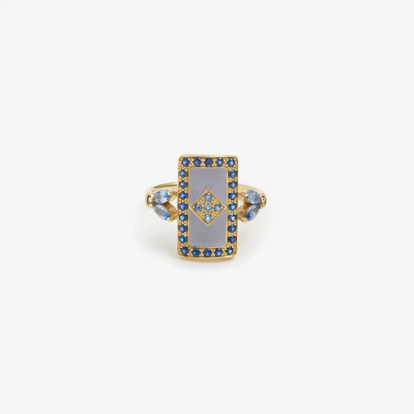 Ava Cigar Ring - Grey