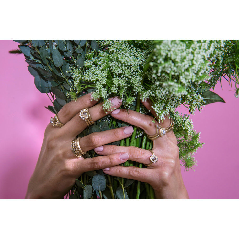 Thin Bead Band - Sz. 6