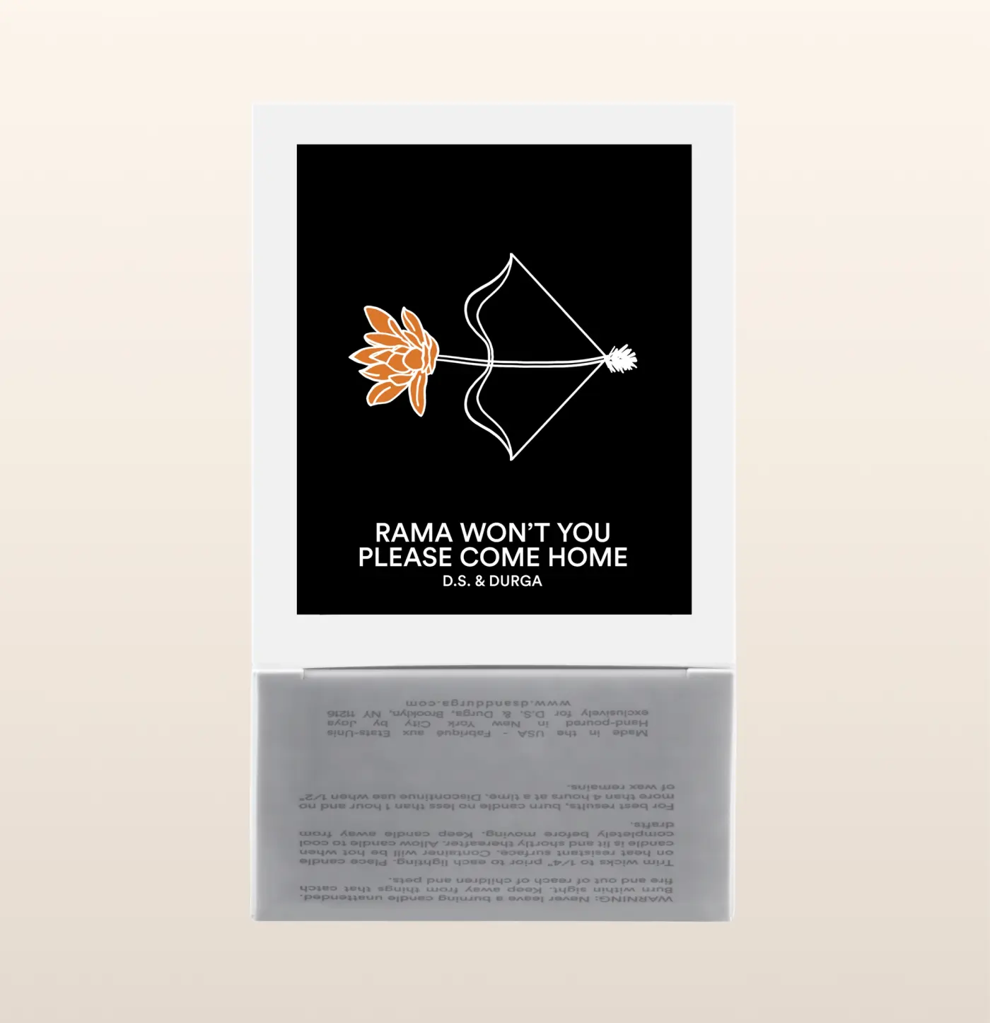 Rama Won't You Please Come Home - Candle - 7oz.
