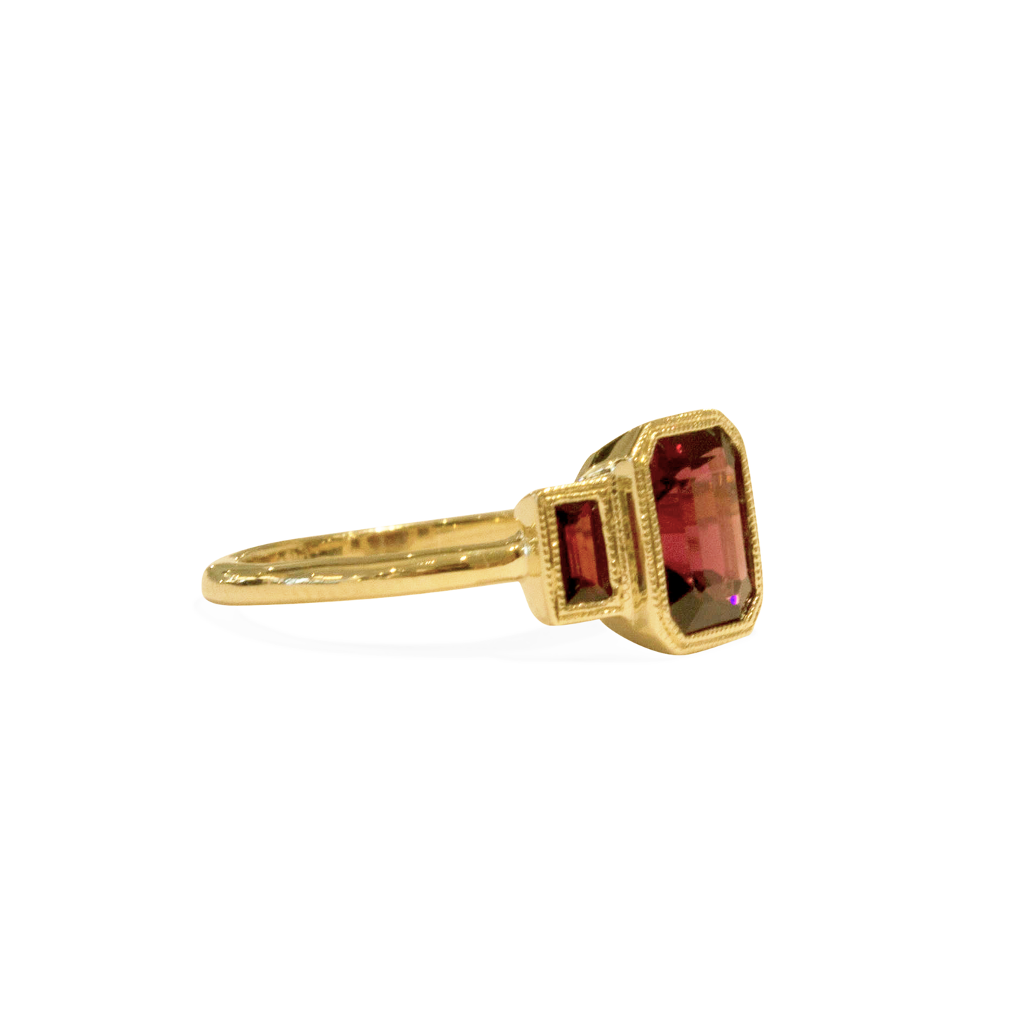 Charlotte Garnet Ring