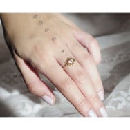 Morganite Wandering Star Ring