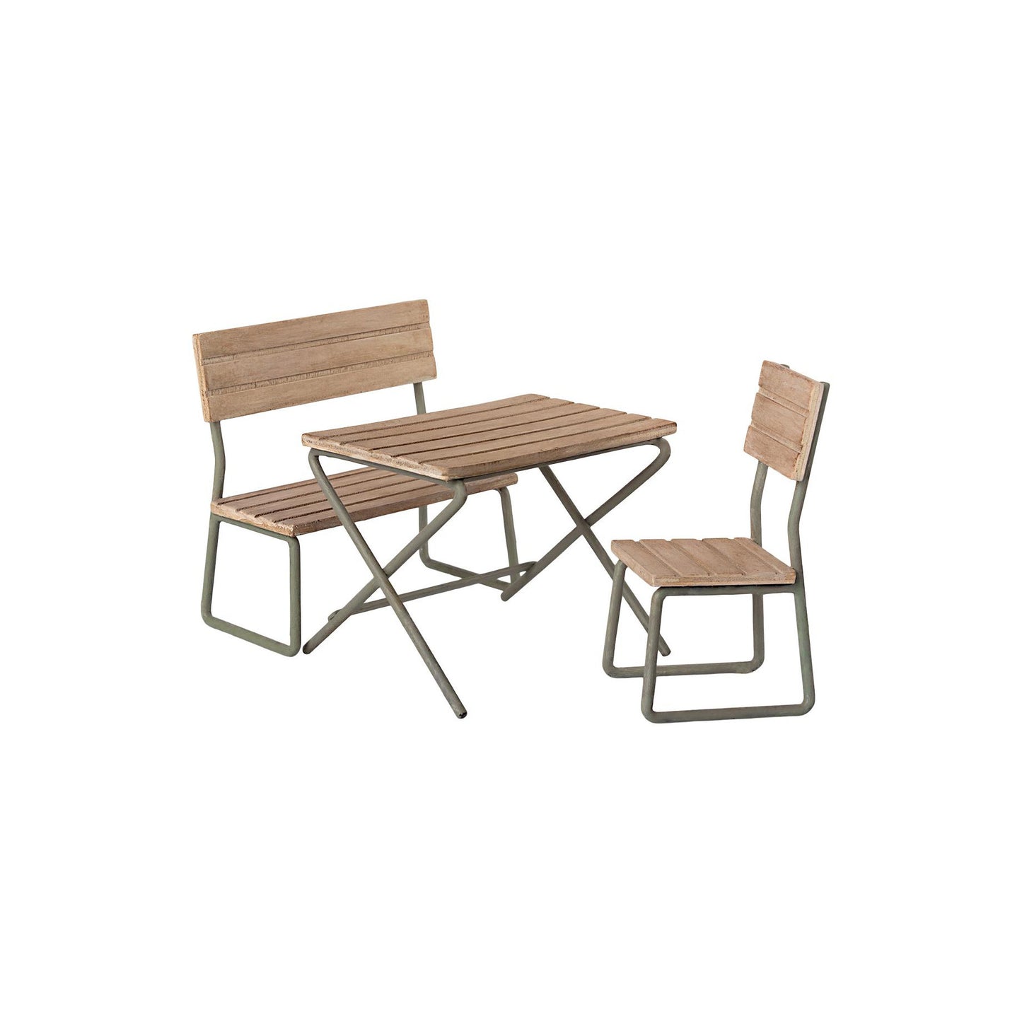 Miniature Garden Table + Chairs