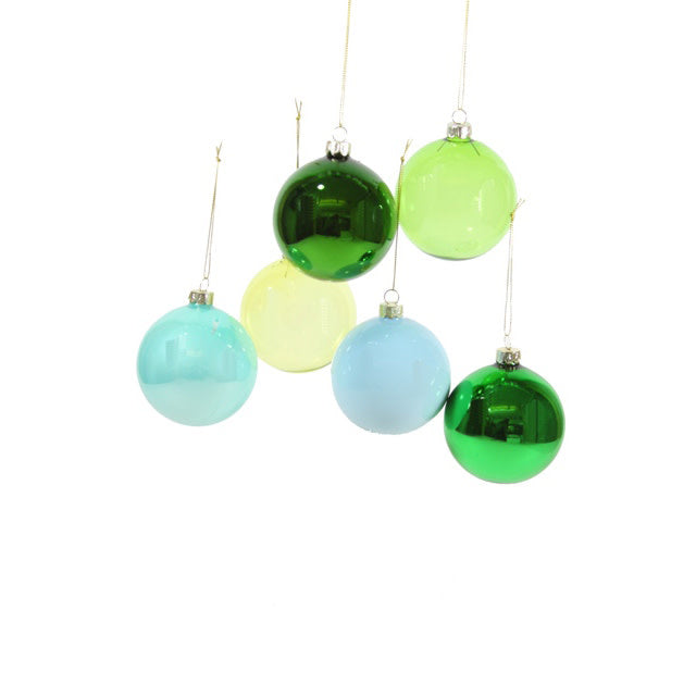 Large Green Hue Ornament - 6 STYLES