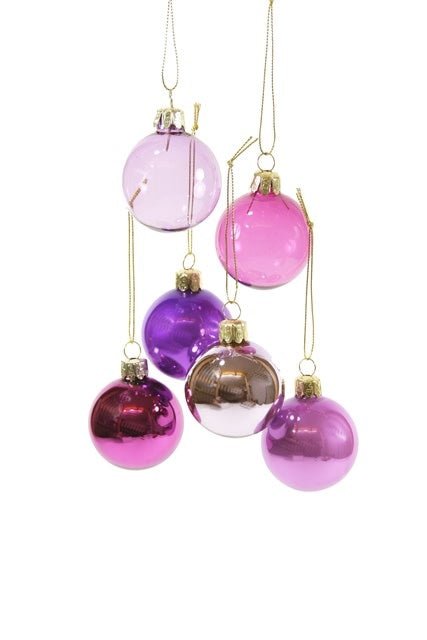 Small Purple Hue Ornament - 6 STYLES