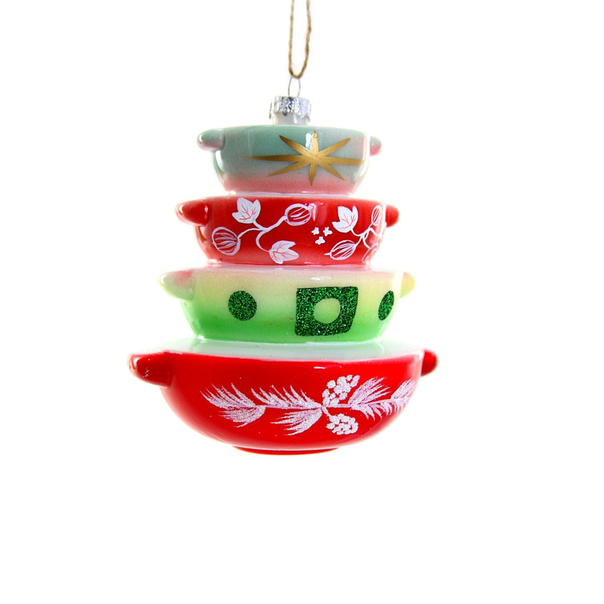 HOLIDAY VINTAGE BAKEWARE ORNAMENT