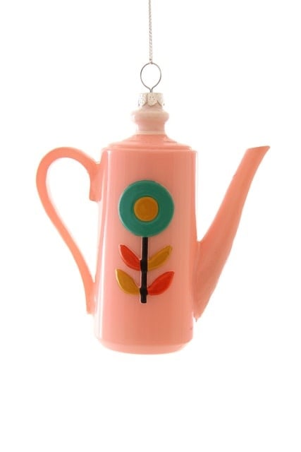 VINTAGE COFFEE POT ORNAMENT