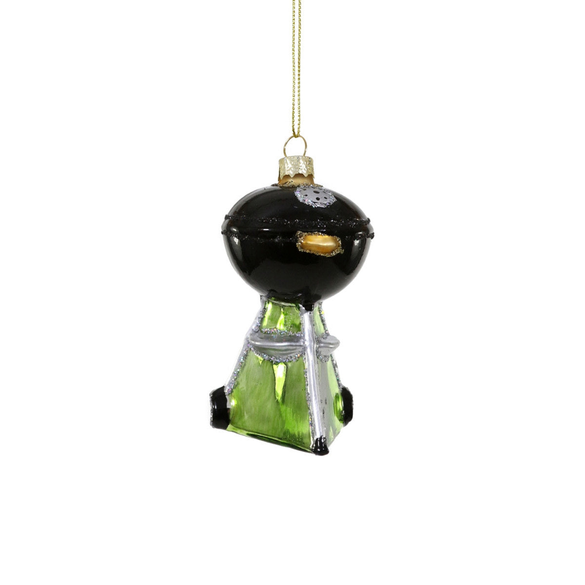 BLACK BACKYARD GRILL ORNAMENT
