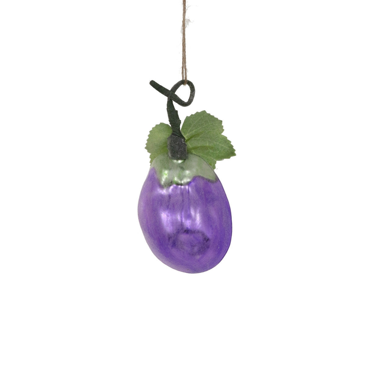 FARMSTAND EGGPLANT ORNAMENT