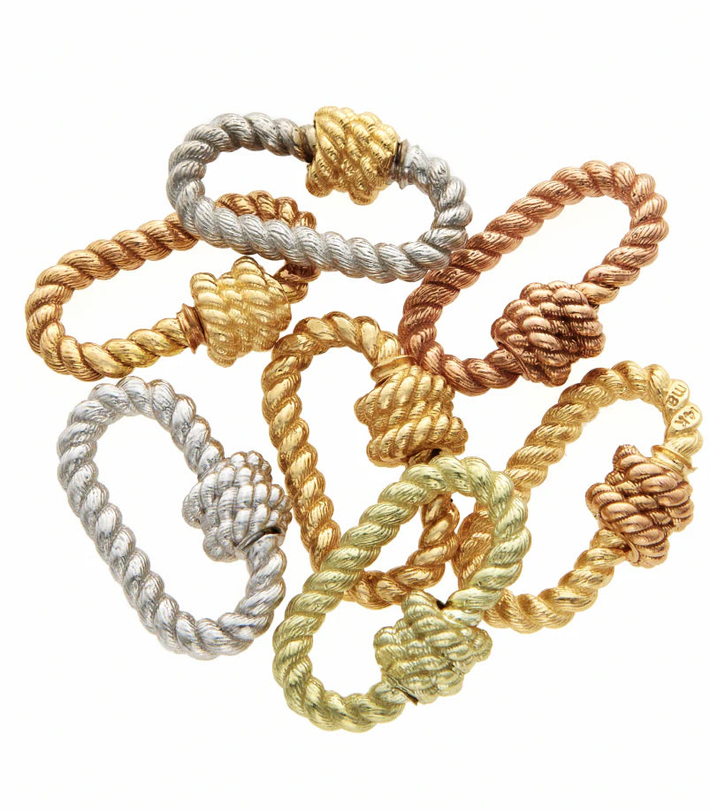 Twisted Lock - Yellow Gold