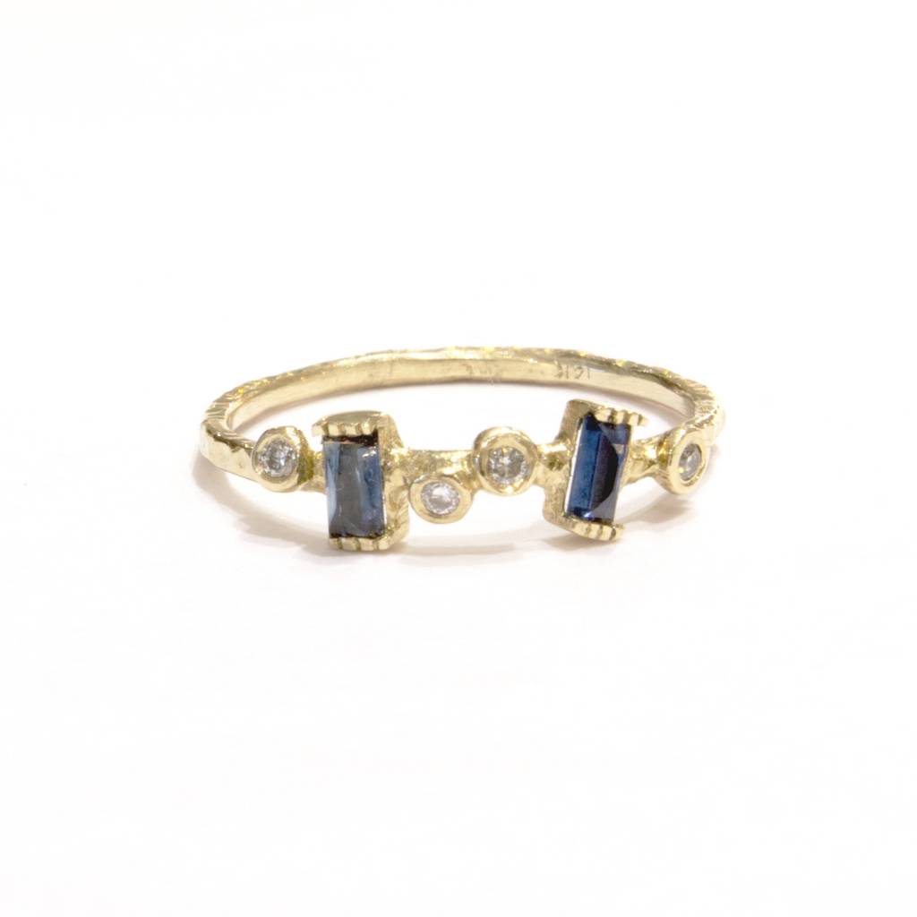 Garden Ring - Blue Sapphire