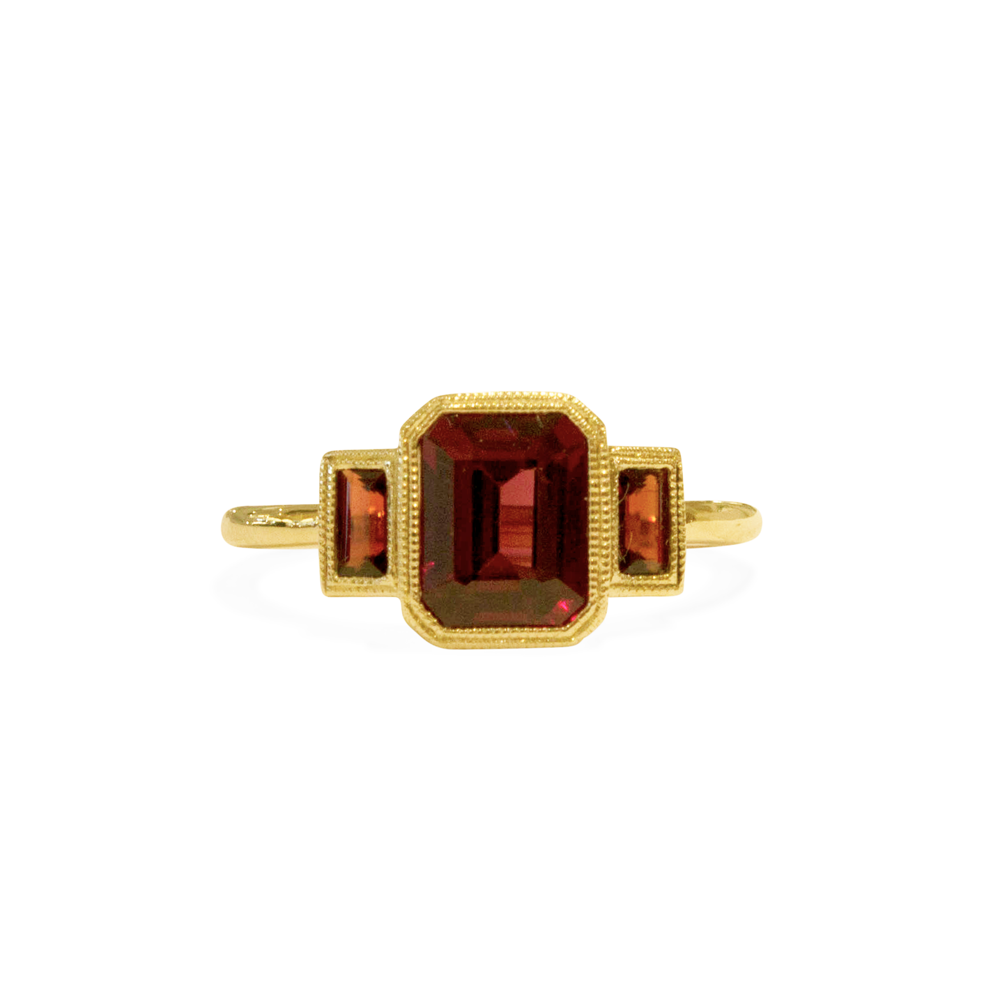 Charlotte Garnet Ring