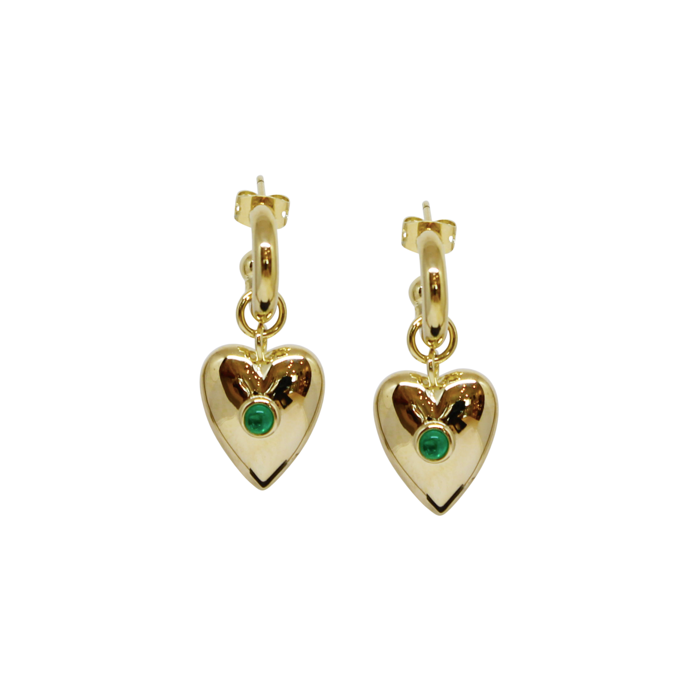 Ines Hoops - Emerald Green