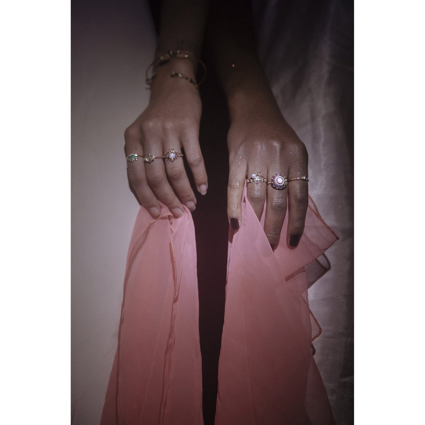 Rainbow Stardust Ring