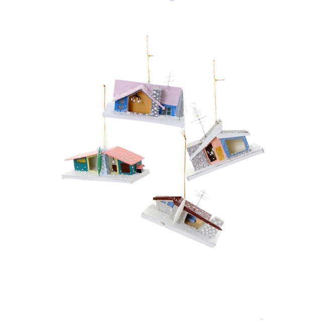 MID-CENTURY MODERN HOUSE ORNAMENT - 4 STYLES