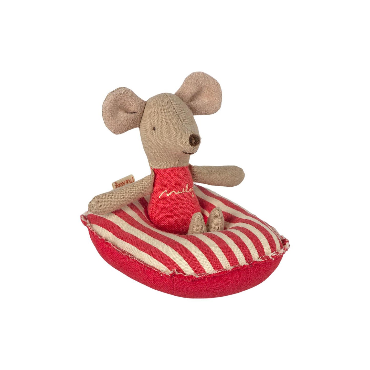 Mini Rubber Boat - Red Stripe